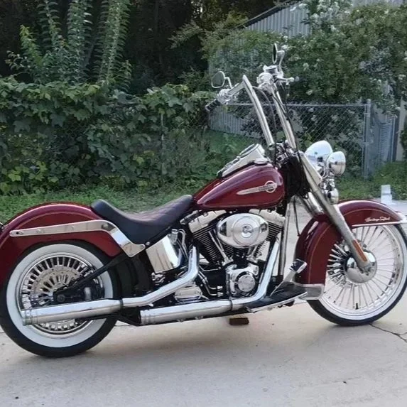2004 Harley Davidson FLSTC Heritage Softail Classic - Lava Red Sunglo