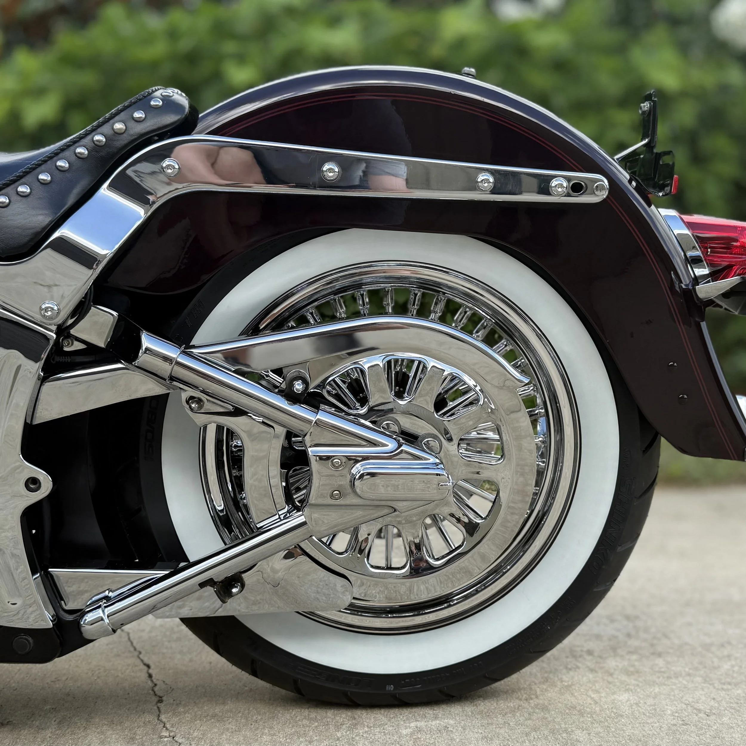 2007 Harley Davidson FLSTC Heritage Softail Classic - Black Cherry Pearl