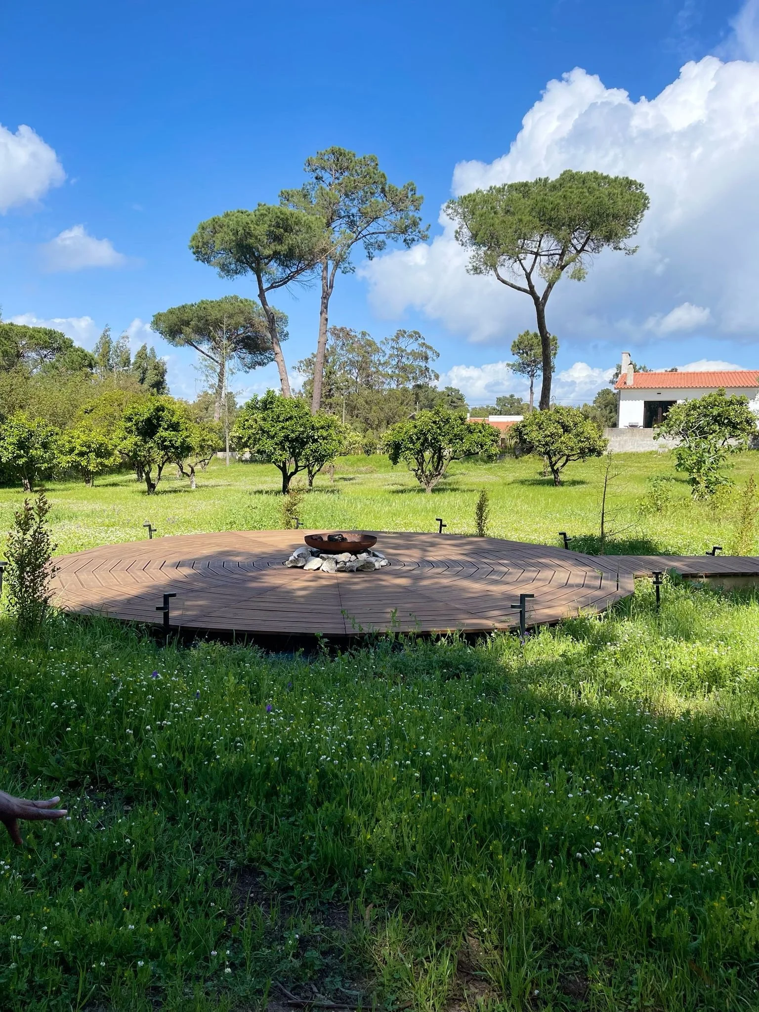 lugar dos ventos retreat venue outdoors