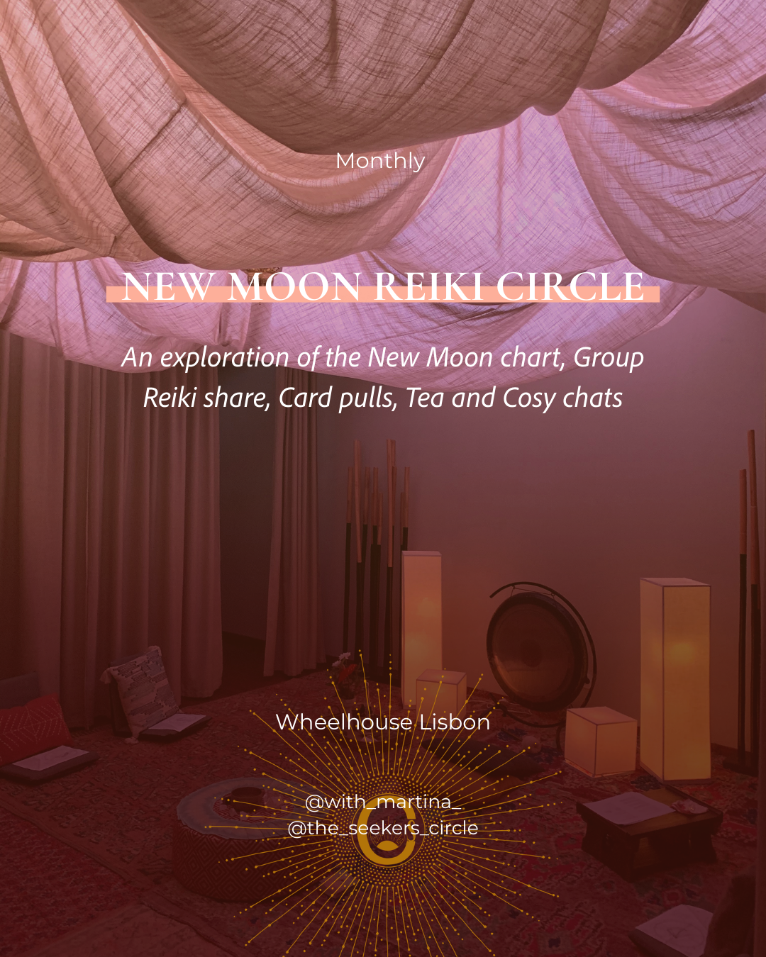 Pisces New Moon Reiki Circle "Swimming in Fire" | 18th March