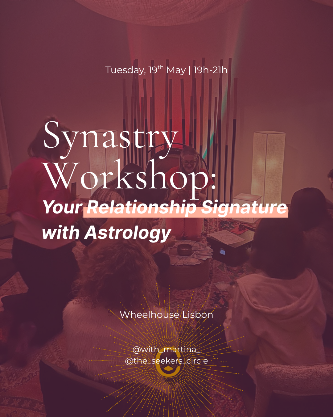 Synastry Workshop: Your Relationship Signature with Astrology | 19th May