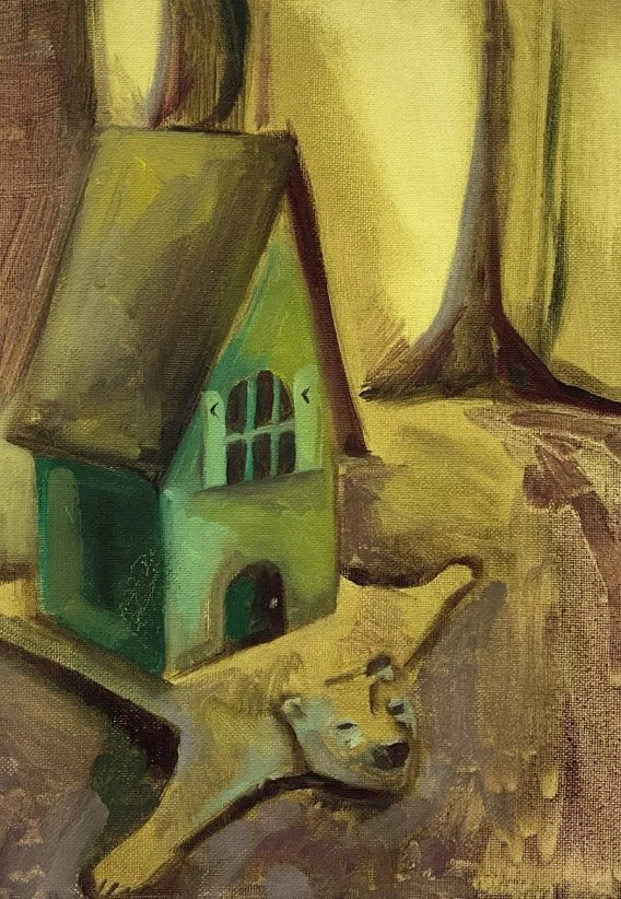 9 x 12 inches, Oil on Canvas