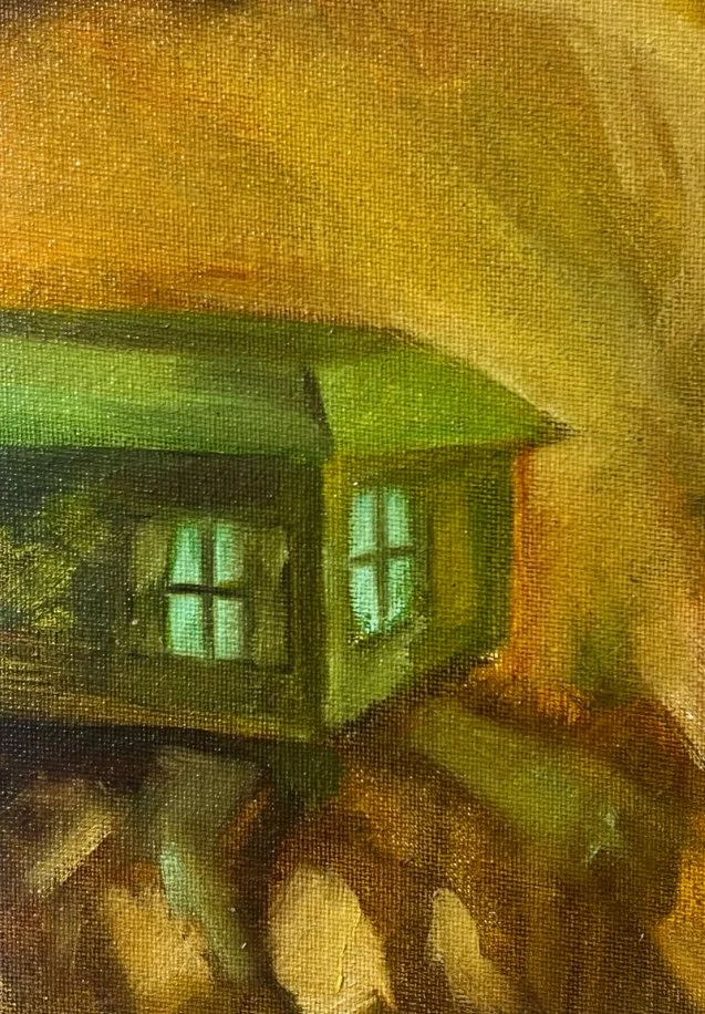 5 x 7 inches, Oil on Canvas