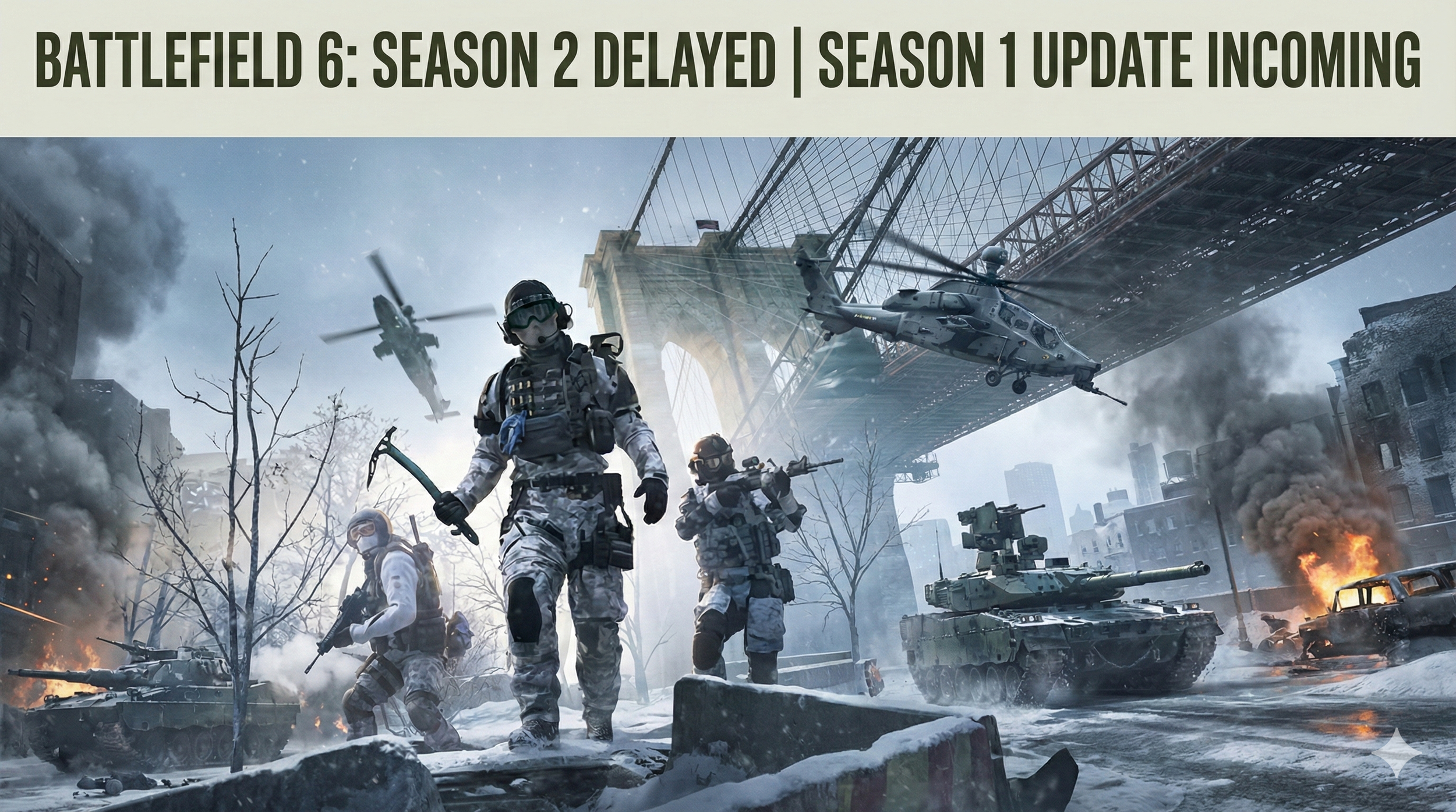 EA Announces Delay for Battlefield 6 Season 2