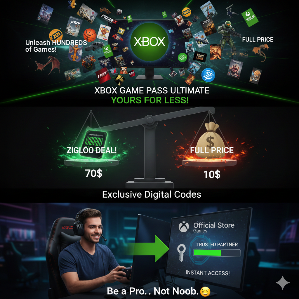 🚀 Get Xbox Game Pass Ultimate for the Absolute Lowest Price in 2026!