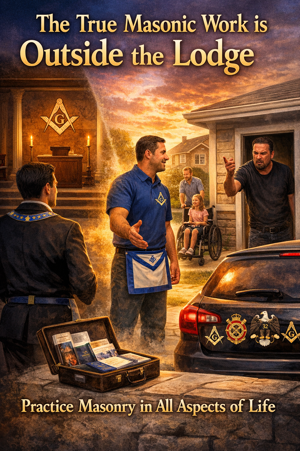 The True Masonic Work is Outside the Lodge