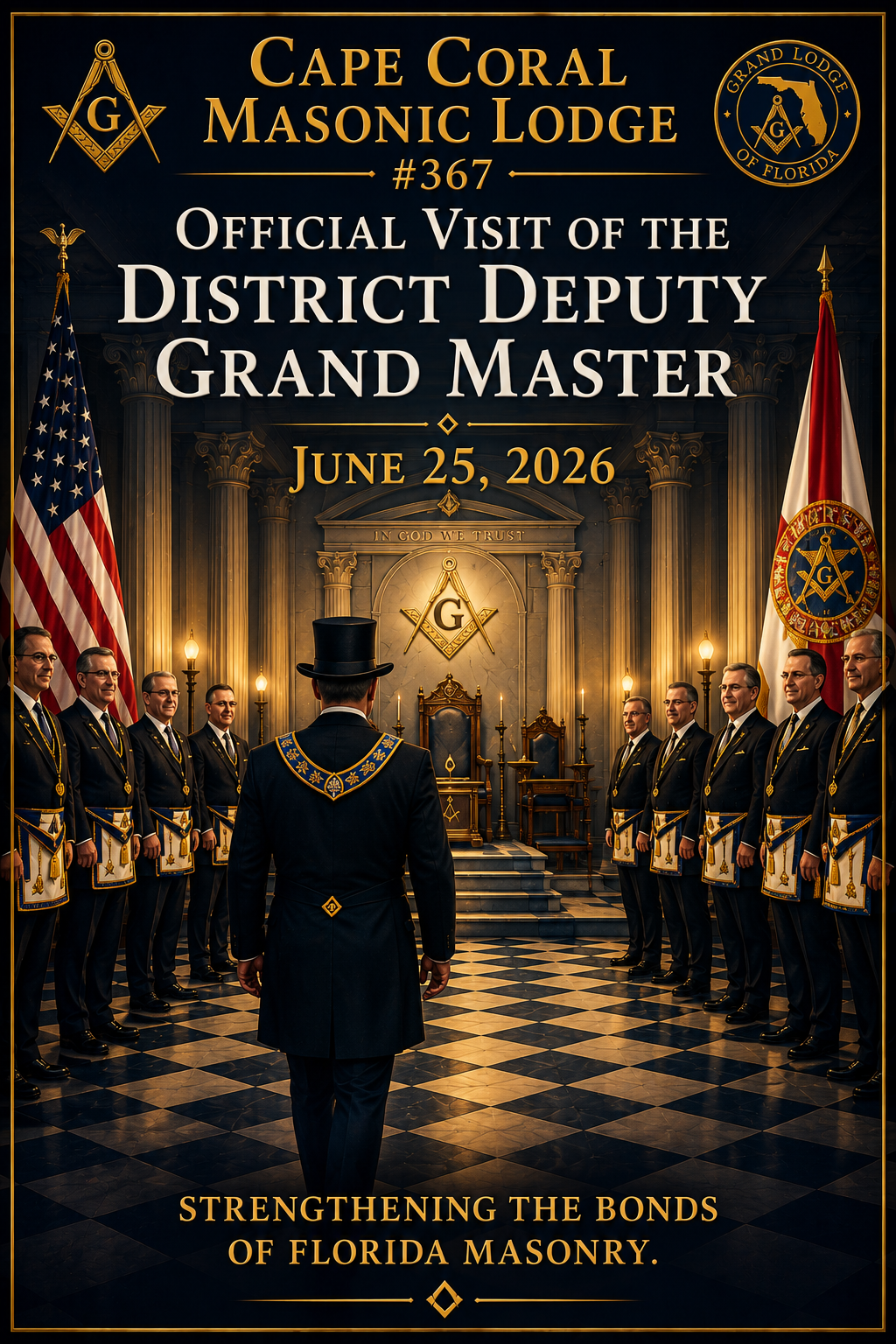 Official Visit of the District Deputy Grand Master