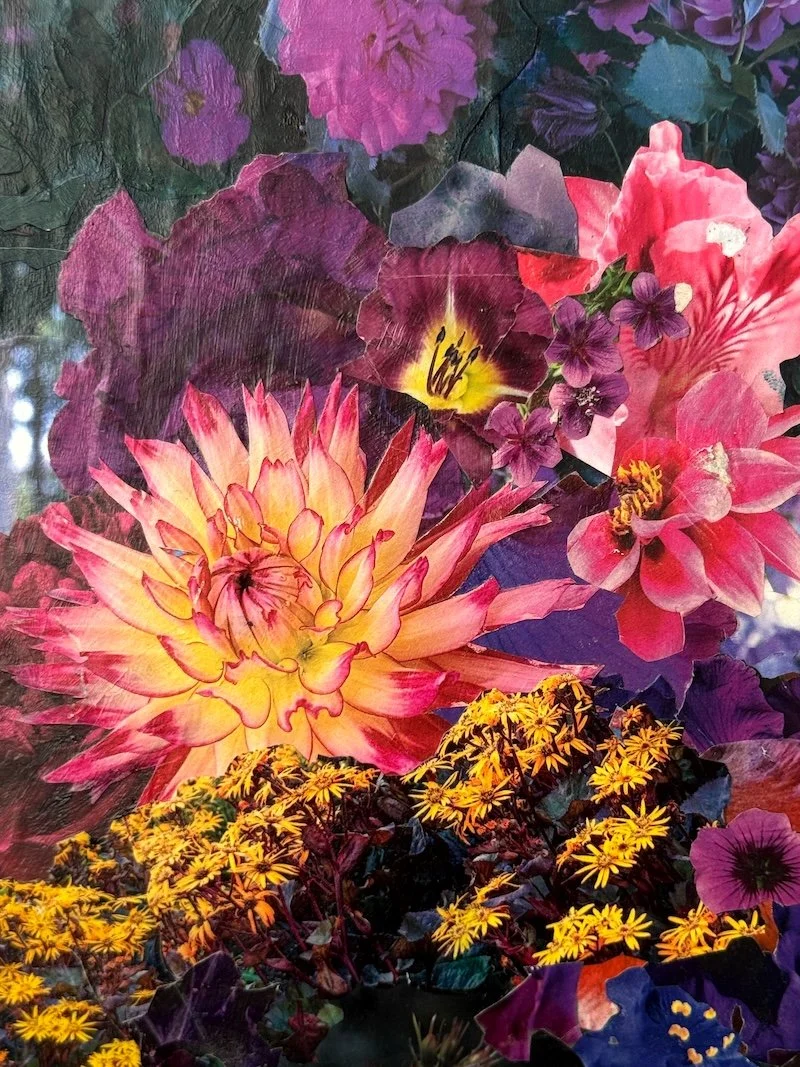 Detail #1 of “Floral Opulence”.  2023