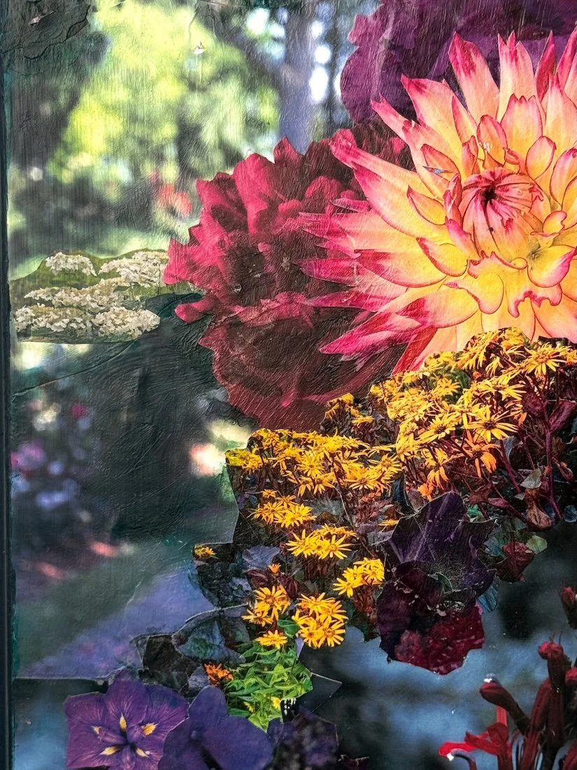 Detail #2 of “Floral Opulance”  2023.
