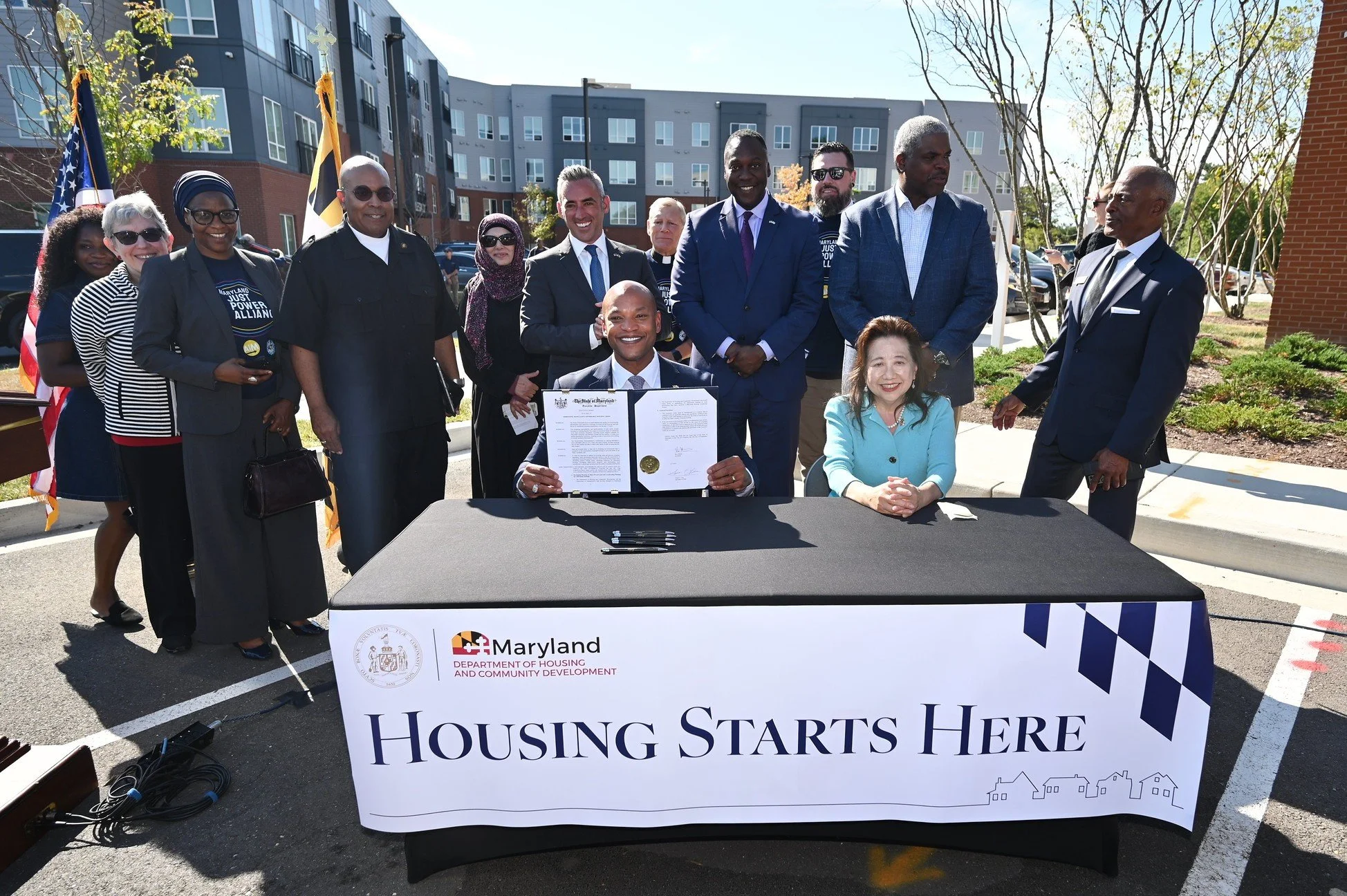 Meeting with Governor Moore on Housing