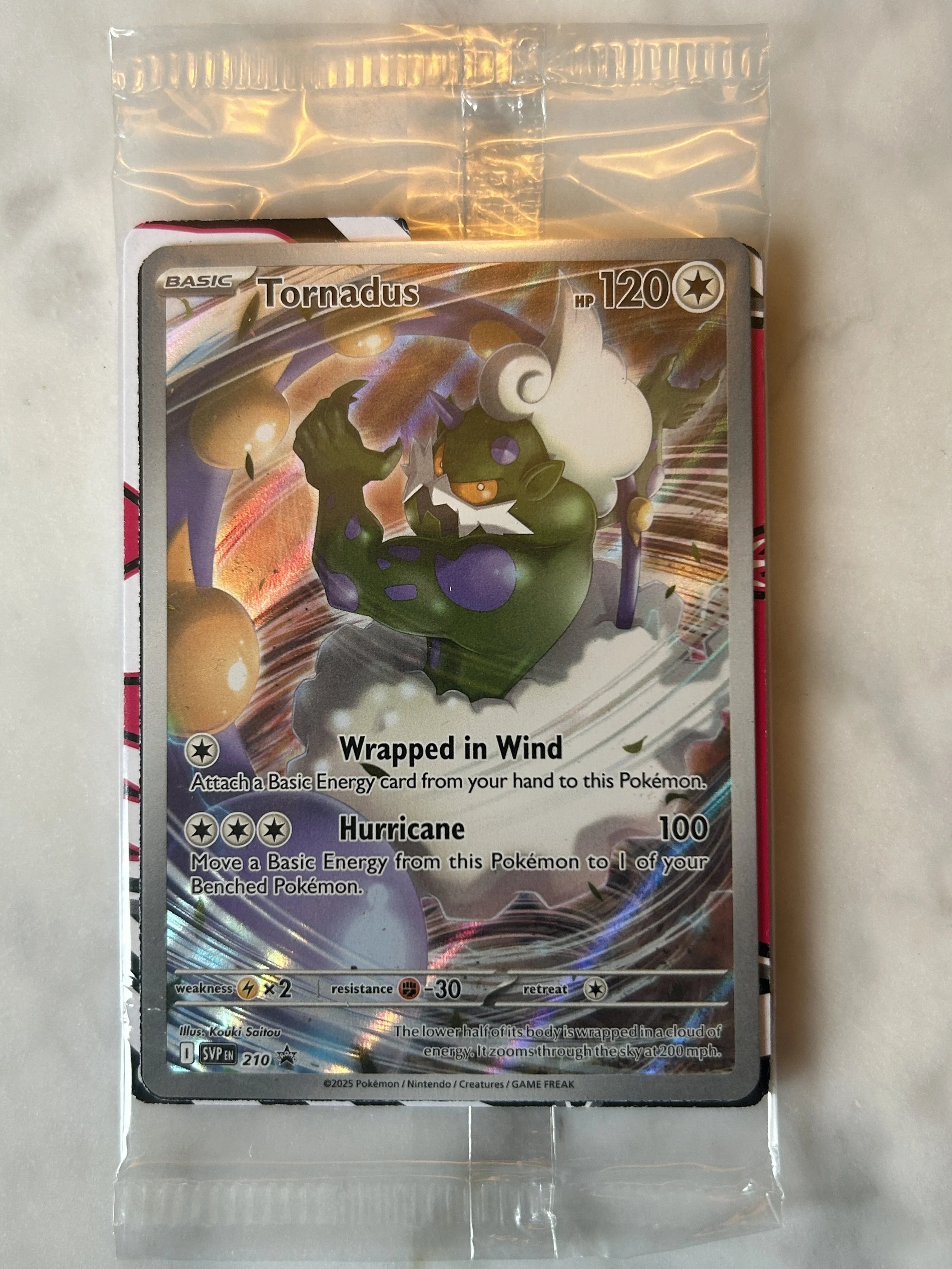Tornadus 210 - Pokemon Center Stamped
