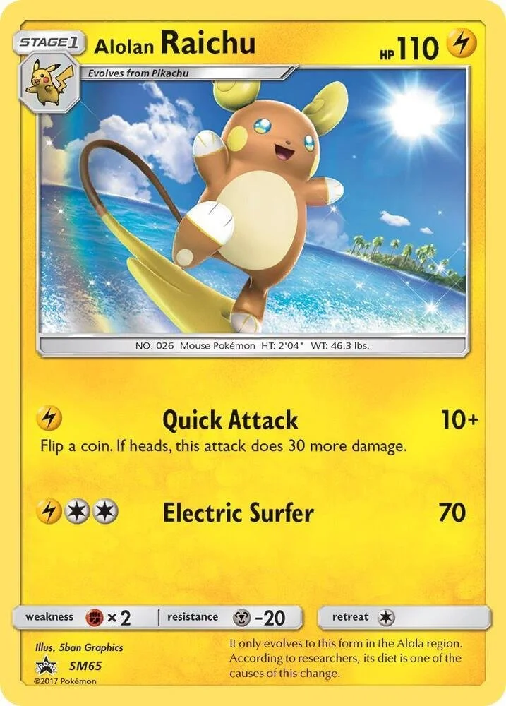 Alolan Raichu 65