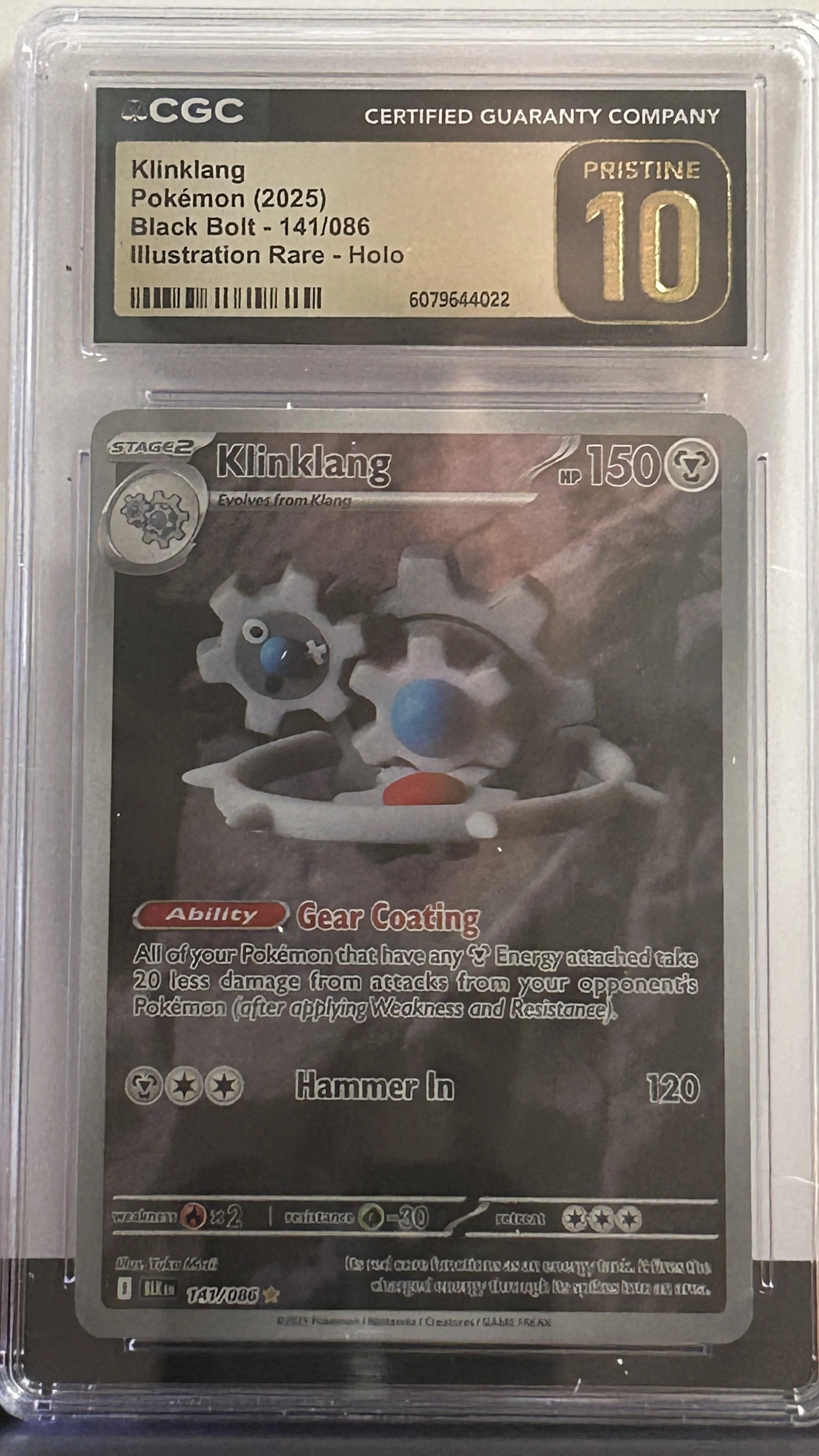 Klinklang 141/086 - CGC Pristine 10