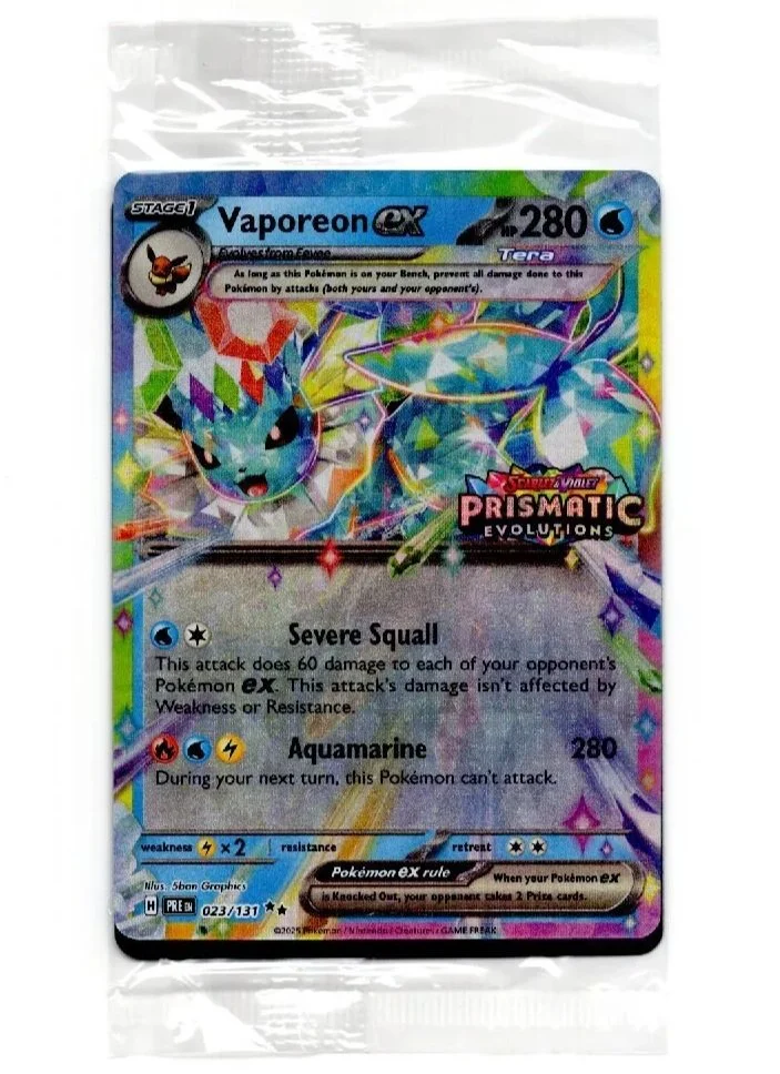 Vaporeon ex 023/131 - Stamped / Sealed