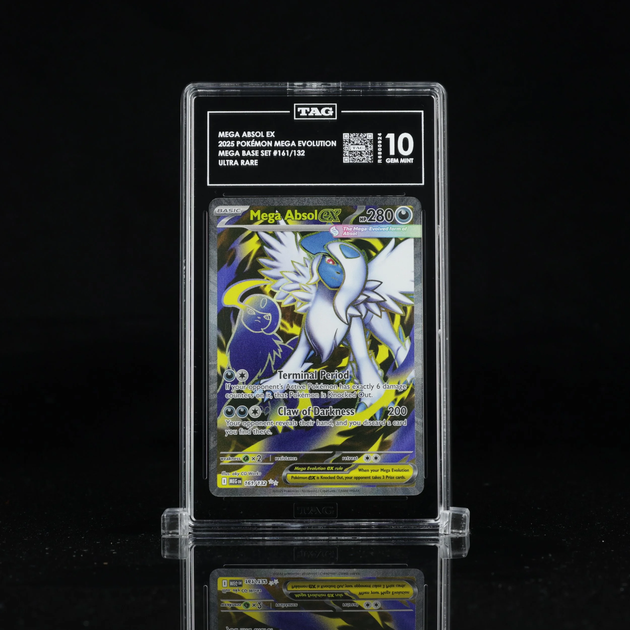 Mega Absol ex 161/132 - TAG Gem Mint 10