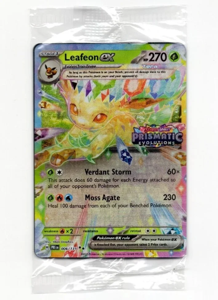 Leafeon ex 006/131 Stamped / Sealed