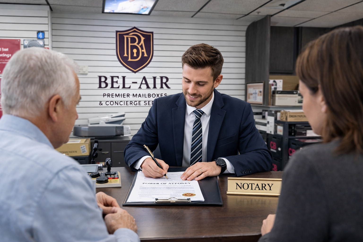 Onsite notary services