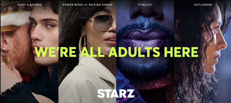 Starz Brand Campaign execution by David Hutchin. High-impact creative strategy for entertainment brand differentiation and audience growth.