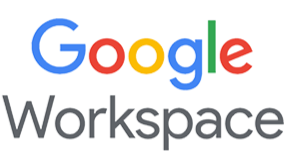 Google Workspace logo. High-efficiency collaboration tools used by HSL for seamless interim marketing leadership.