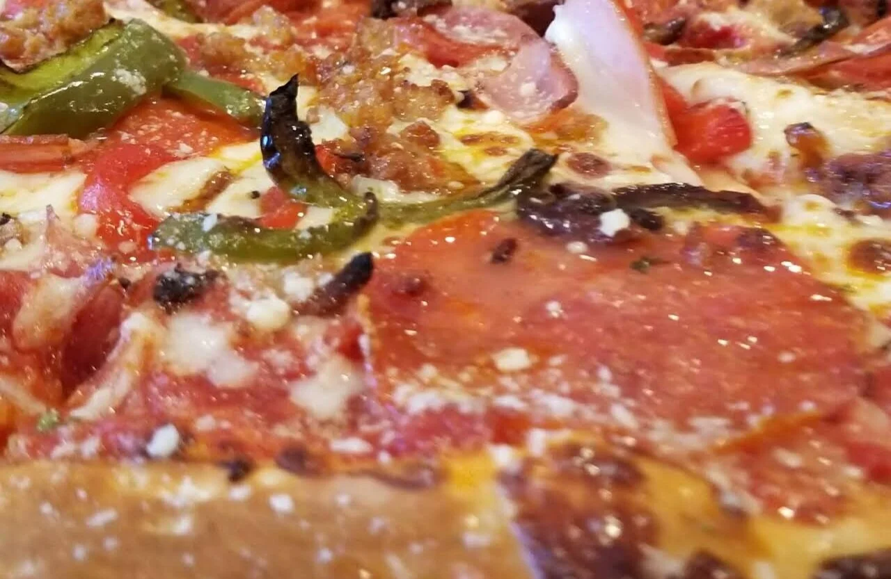 The Frankie-One-Eye, named after Chef Chad’s father, is one of Fat Daddy’s most popular pies.