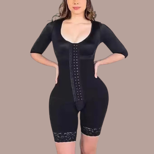 House of Gem High Compression Post-Op Faja (Black)