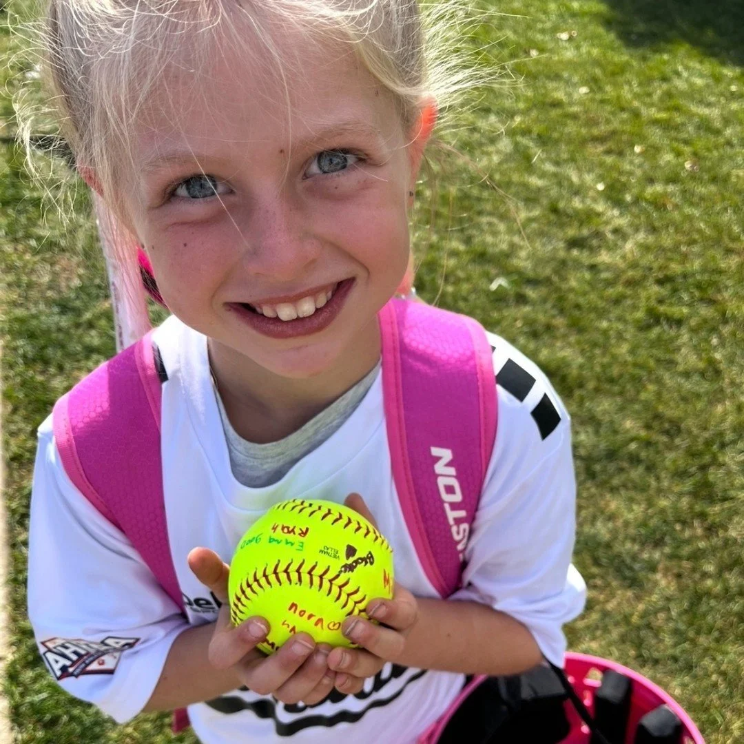 She's a third grader, a centerfielder, and a champion of kindness and hustle. 🥎

Tristan loves running, softball, and winning games with her friends. Her advice? "Just try. You could be really good." 💛

We're cheering you on, Tristan! 🙌

