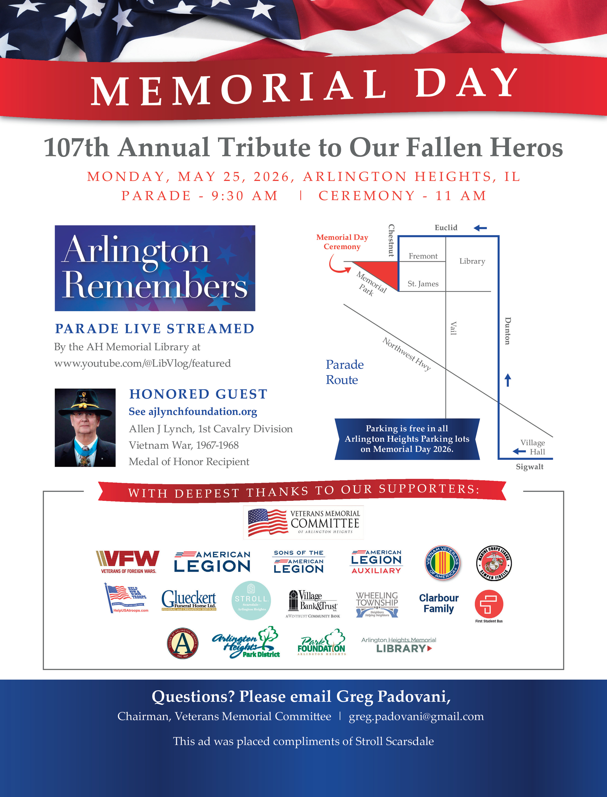 Memorial Day Parade and Ceremony