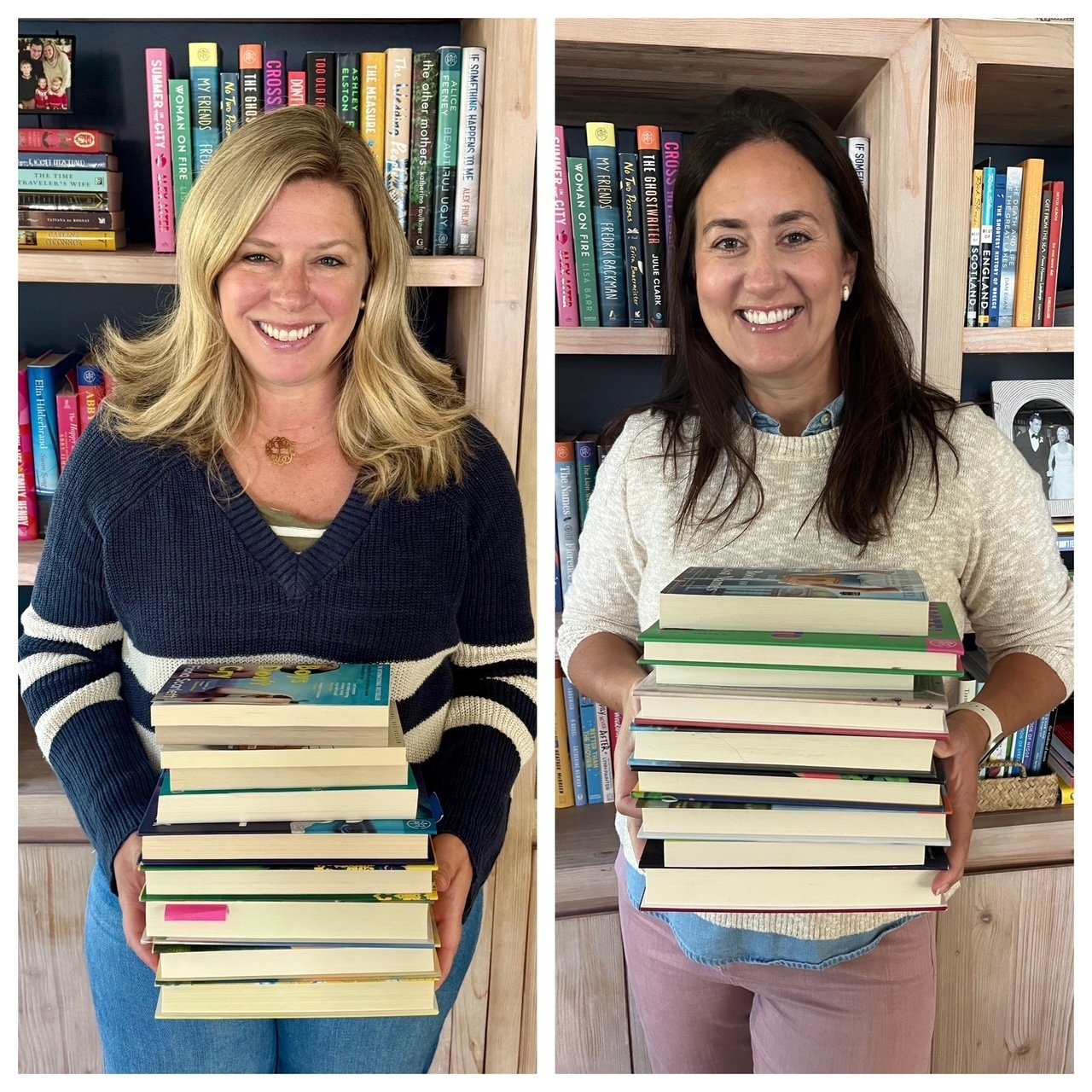 From a simple school conversation to a growing community of readers. 📚

Kelly and Colleen, the voices behind @thosebookladies, turned their shared love of books and "boy mom life" into a space where stories bring people together. What star