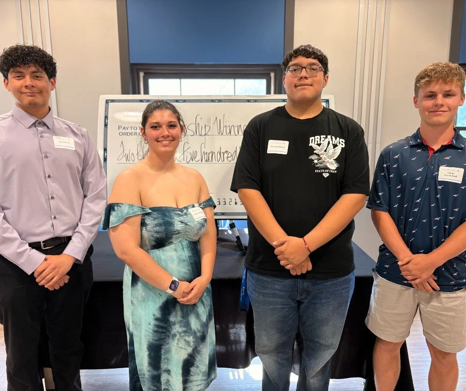 Four local students are turning their talents into exciting career paths! 🎓

The Arlington Heights Memorial Library Foundation awarded four 2026 trade school scholarships, each valued at $2,500, to Nikola Van De Mark, German Ramirez, Eric Cisneros, 