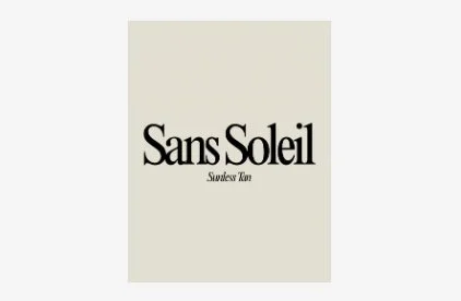 Book cover of Sans Soleil, a silent film.