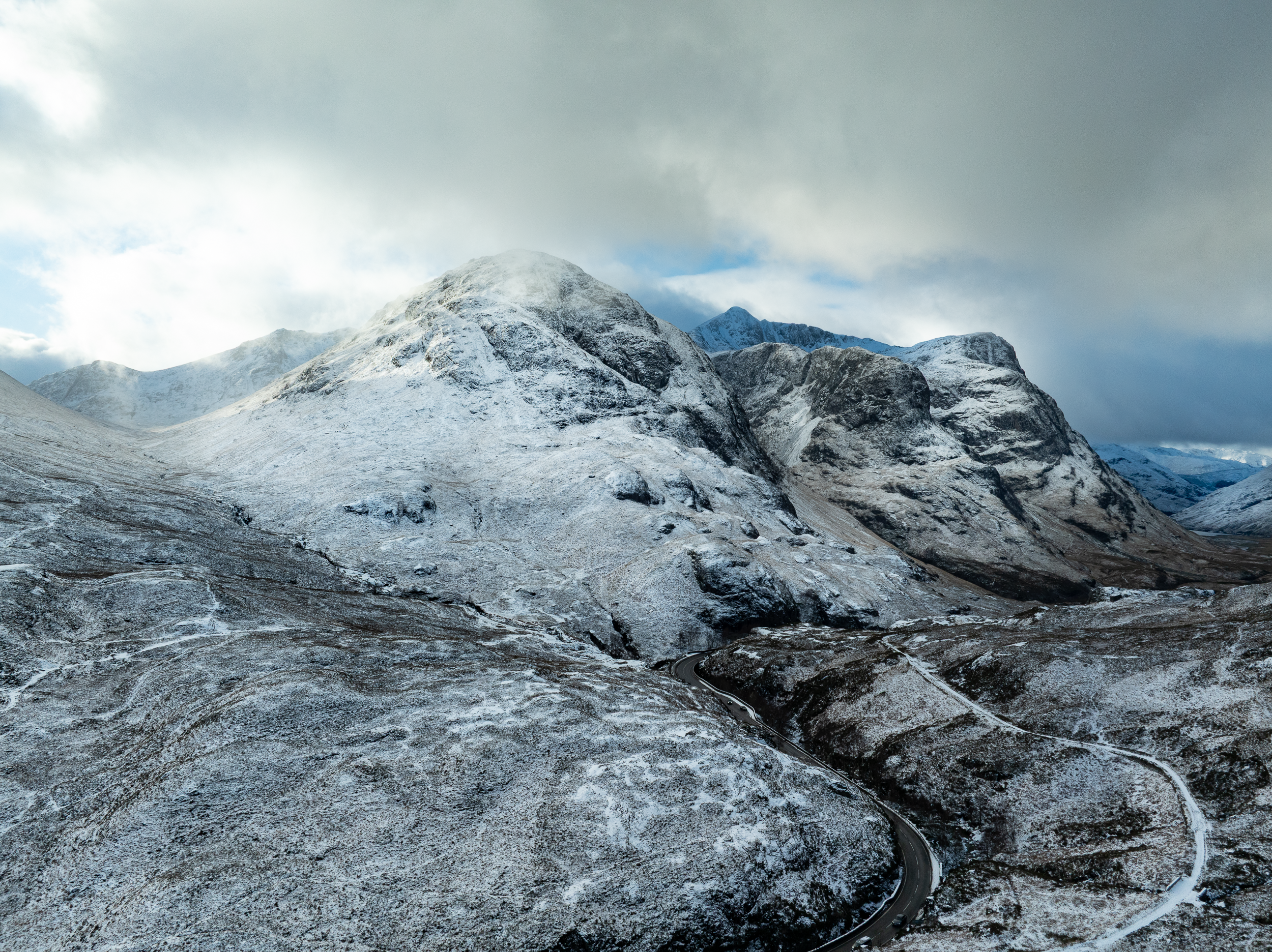 Glencoe - The Three Sister in winter