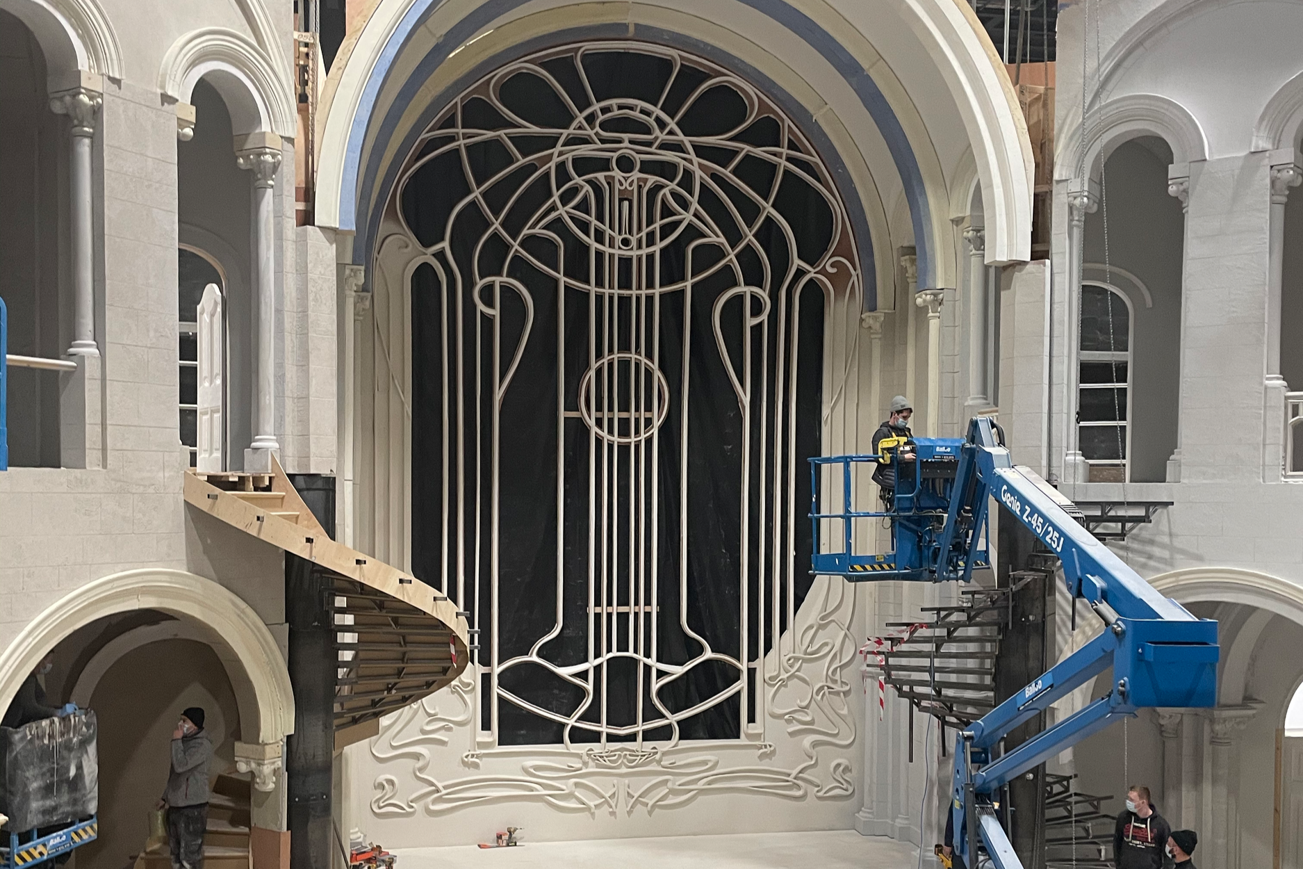 School for Good and Evil - Film set