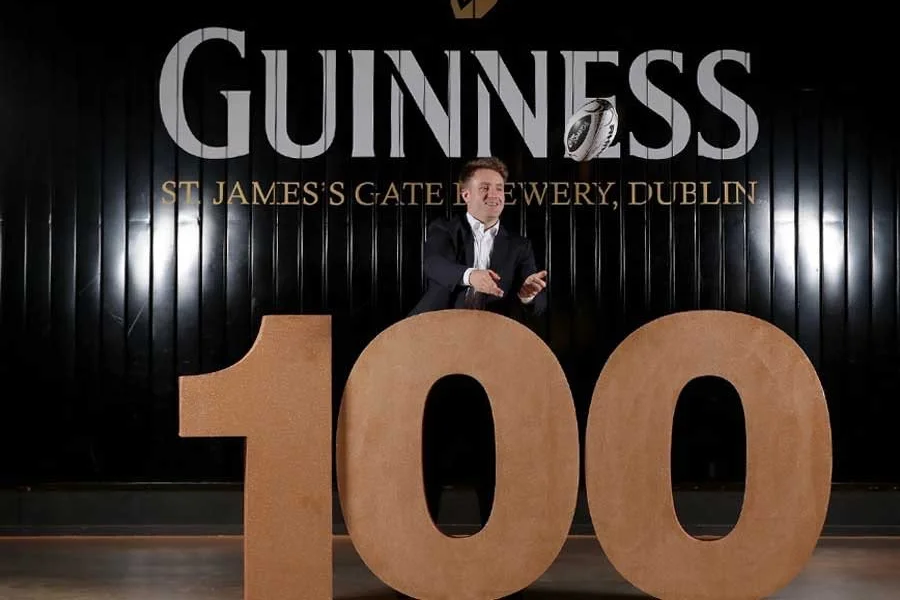 Guinness Giant Lettering