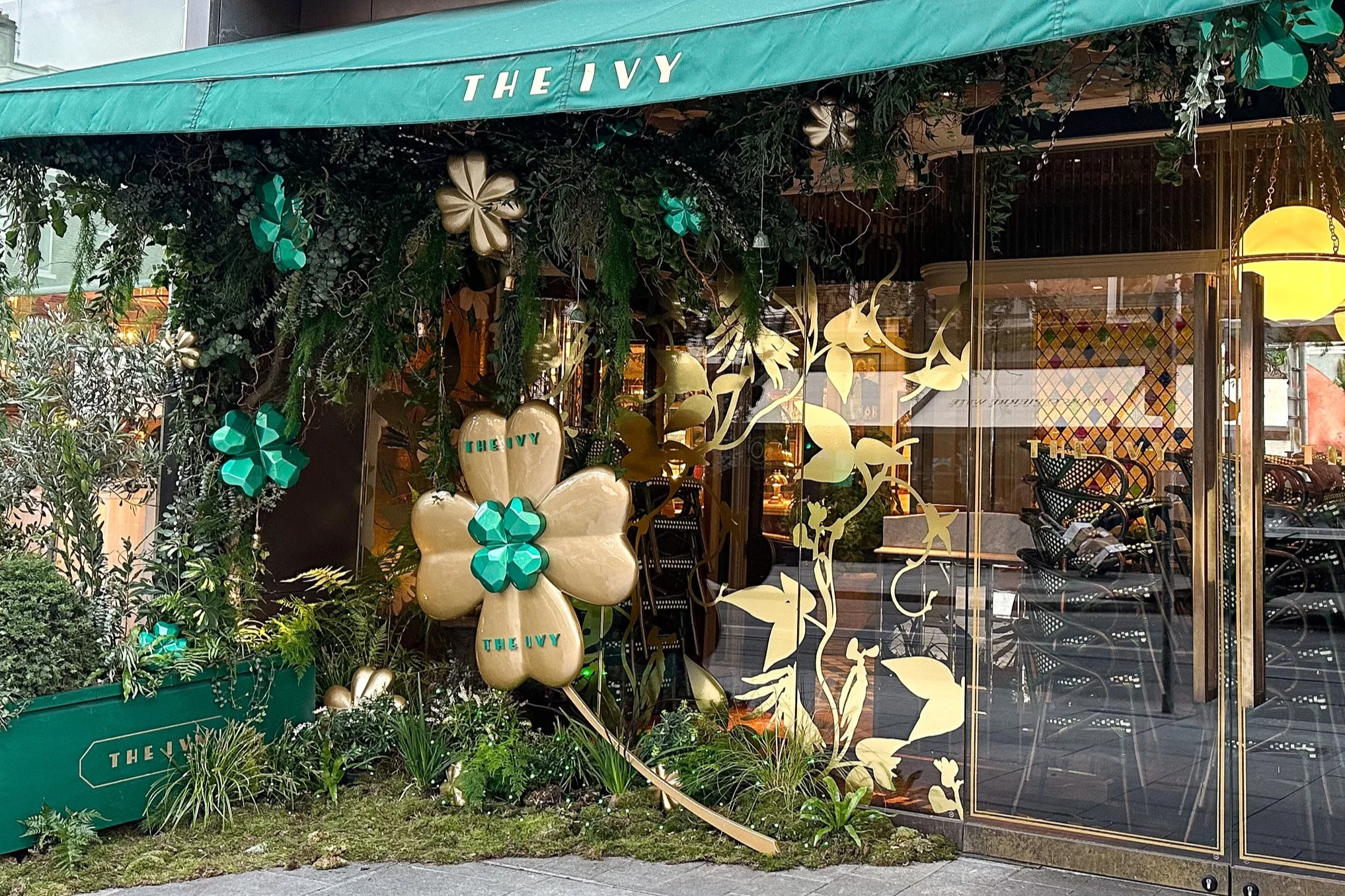 The Ivy - St. Patrick's Day Installation