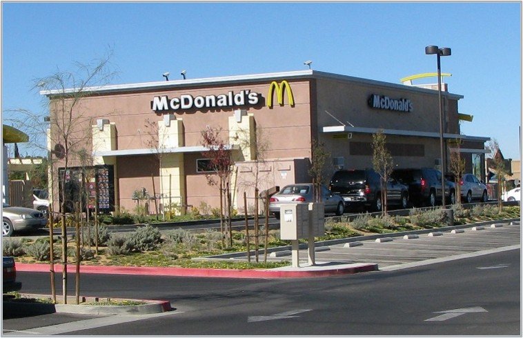Long-term land lease to McDonald's.