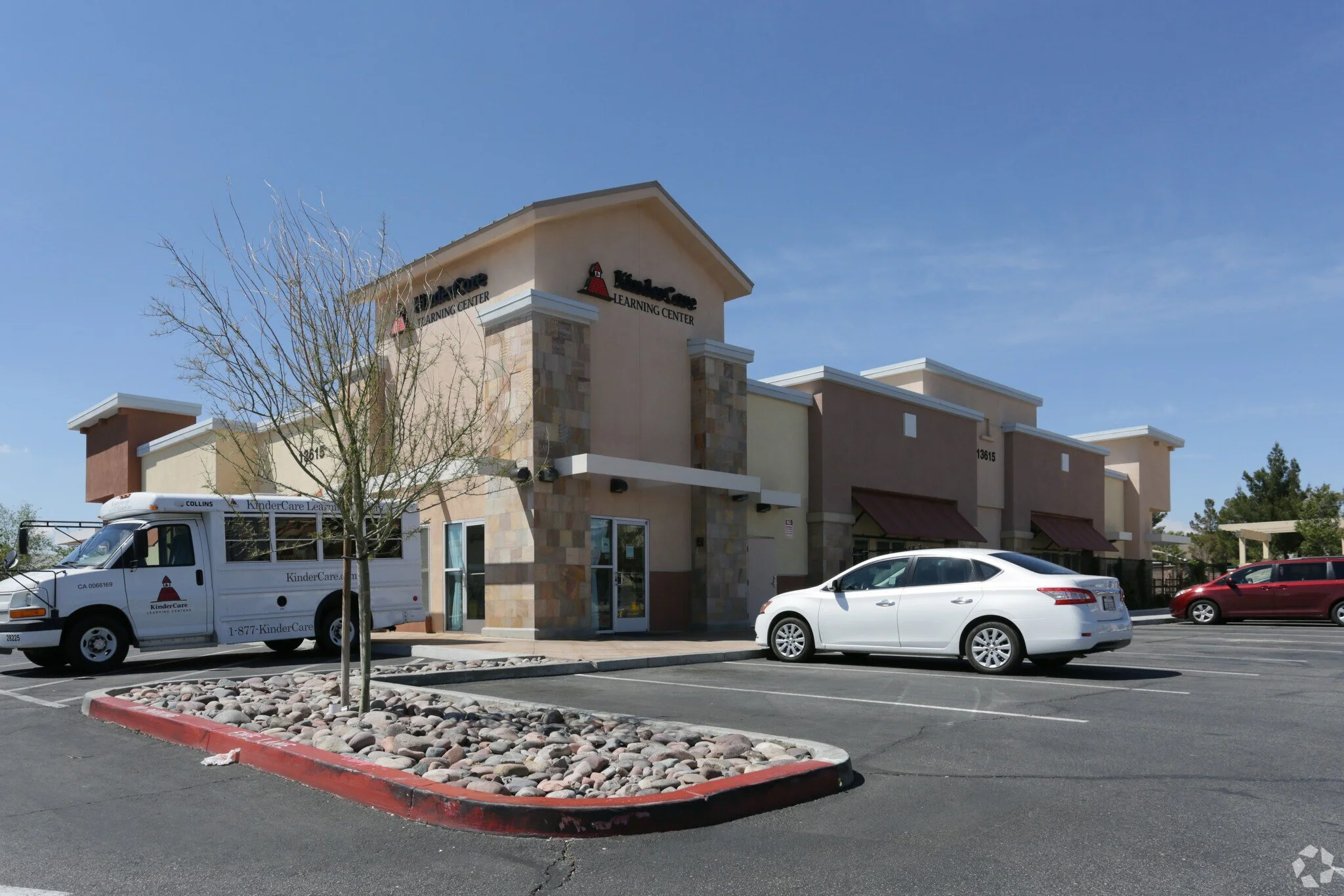 Build-to-suit and long-term lease for KinderCare Learning Center, incorporated within our neighborhood shopping center in Southern California.