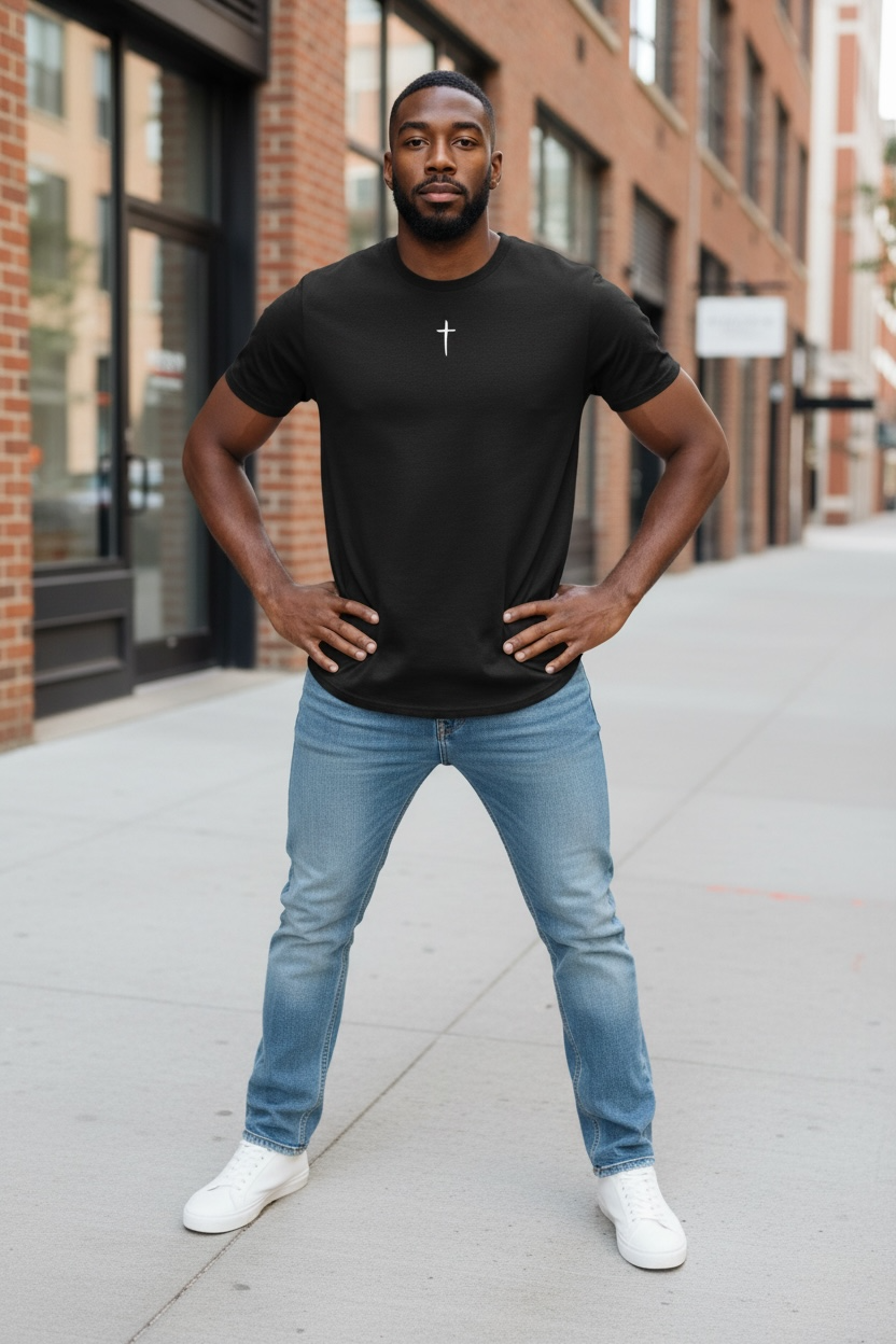 Men's John 3:16 Bible Verse Tee