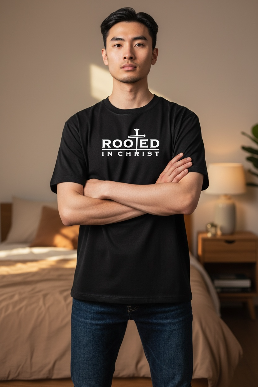 Men's Rooted in Christ Tee