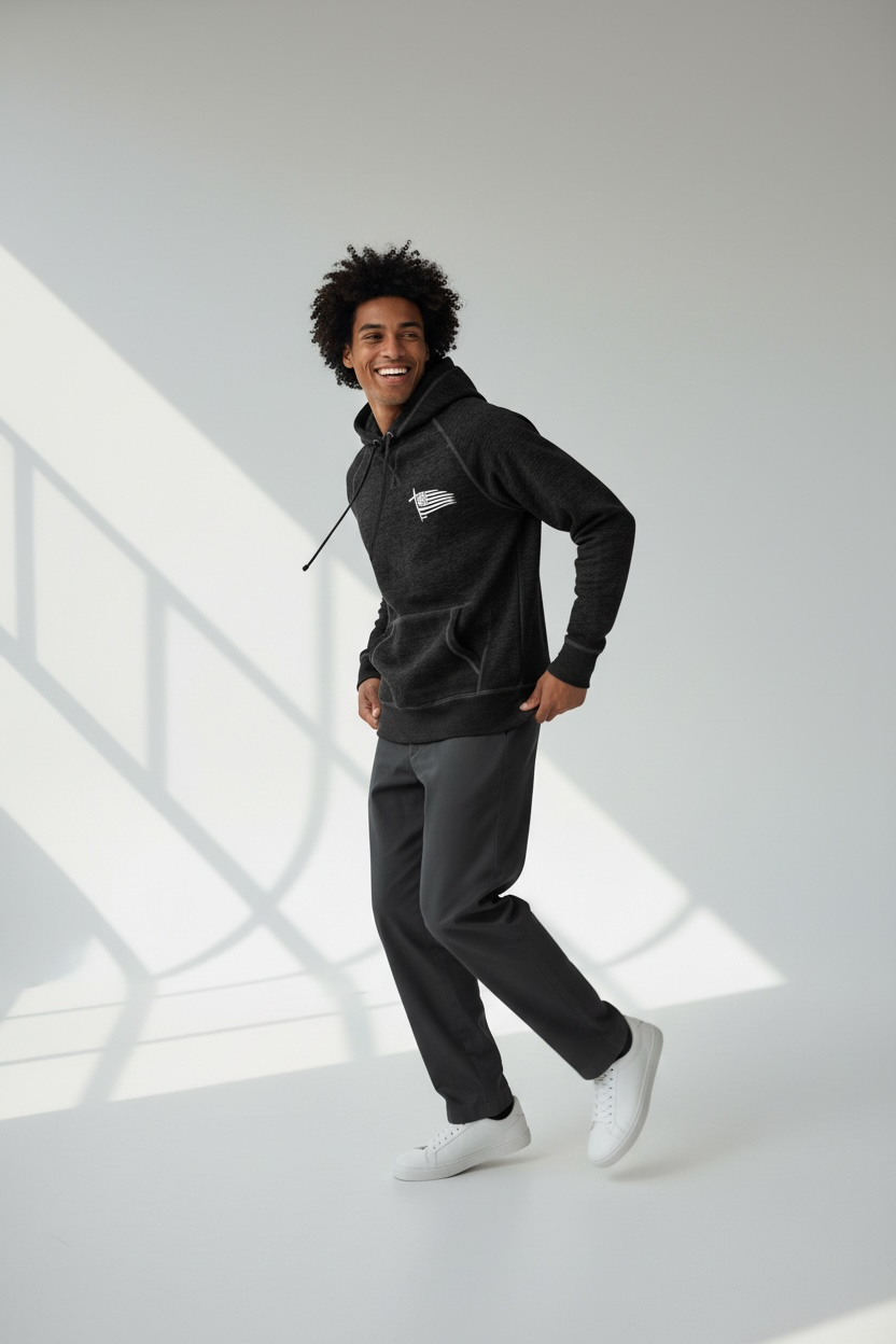 Unisex Cross Flag Hoodie