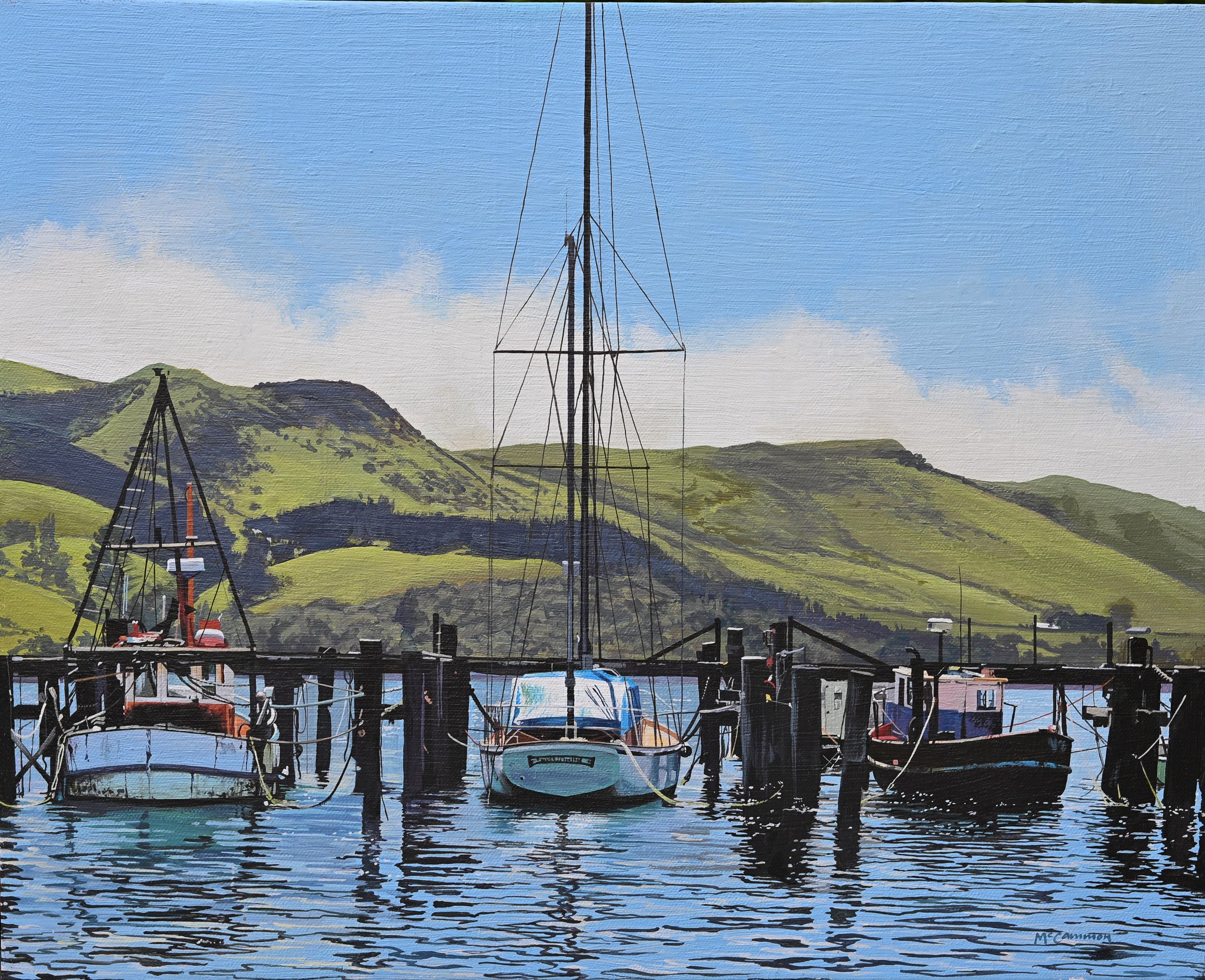 'Carey’s Bay'
Acrylic
400mm x 300mm