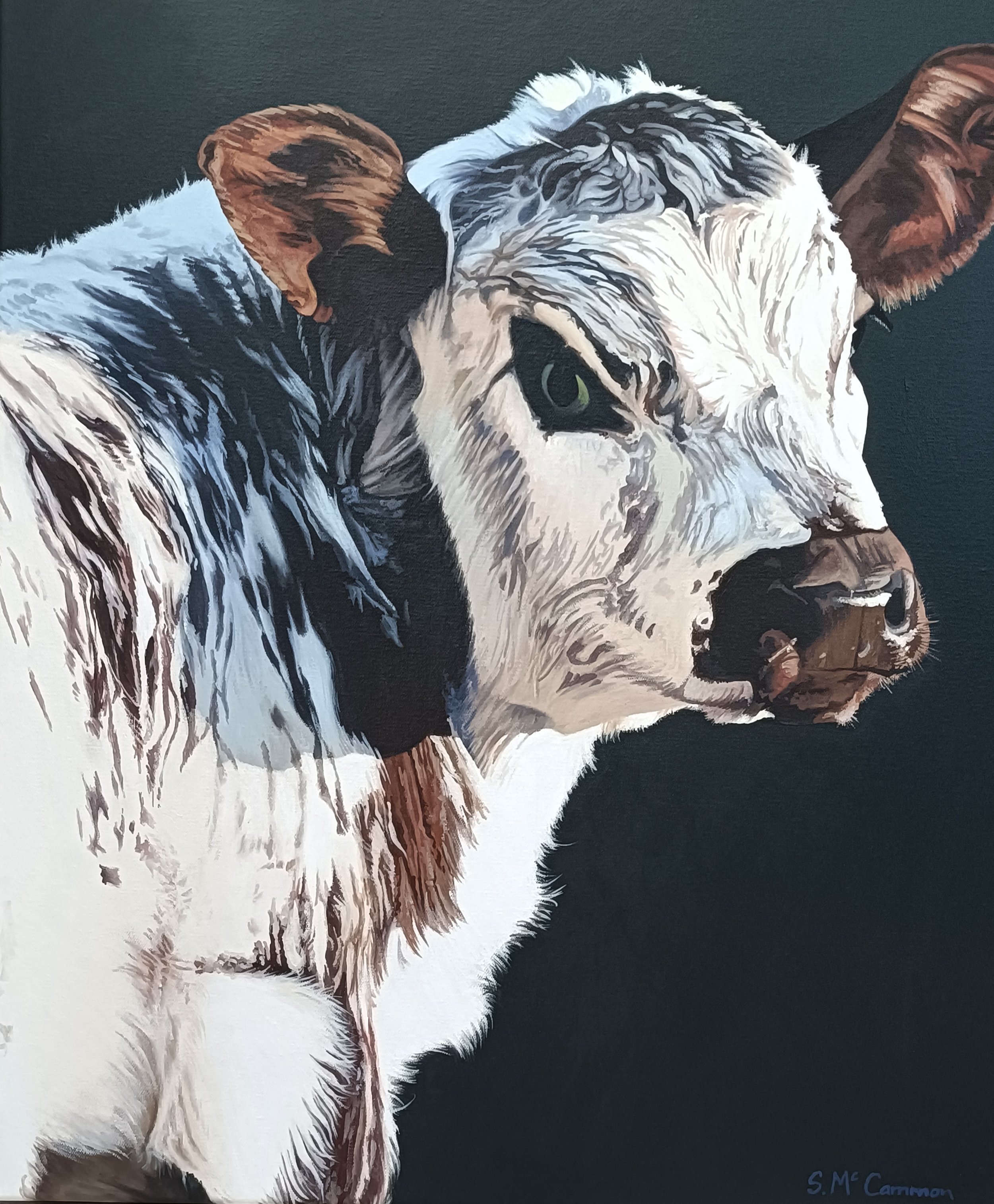 'Cinnamon' 500mm x 600mm SOLD