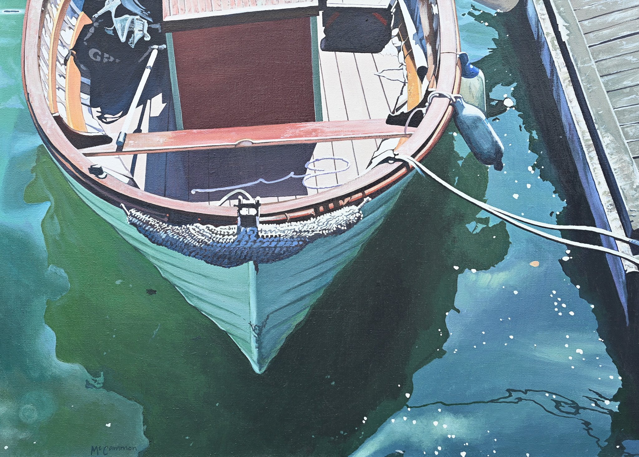 'Moored'
Acrylic
500mm x 700mm