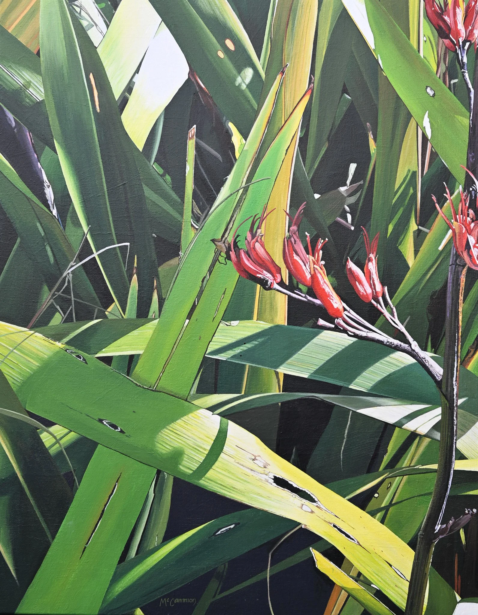 'Summer Flax'
Acrylic
700mm x 550mm