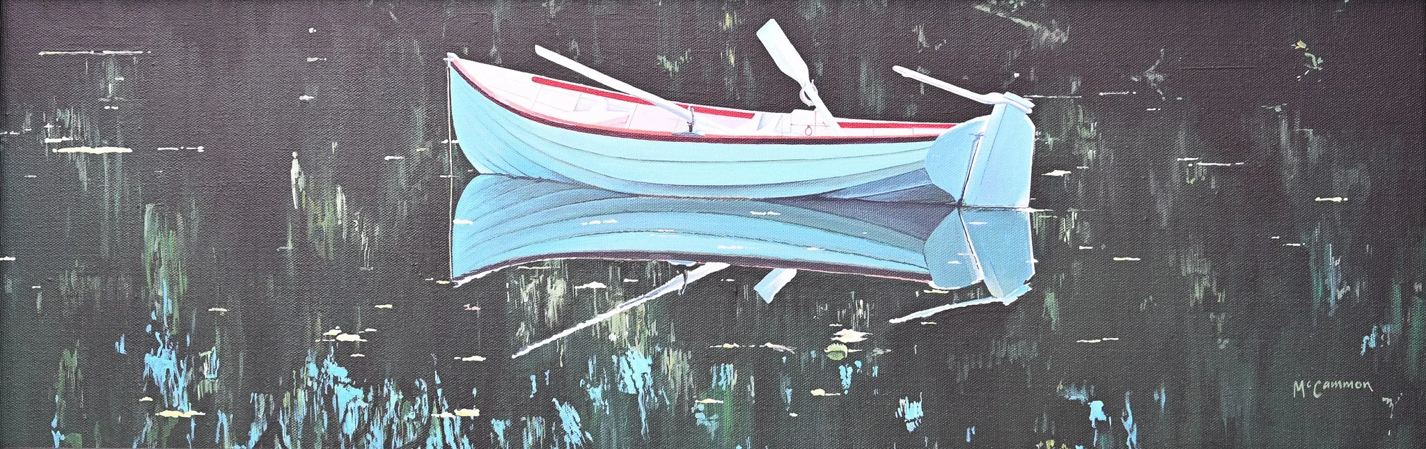 'Still Waters'
Acrylic
700mm x250mm