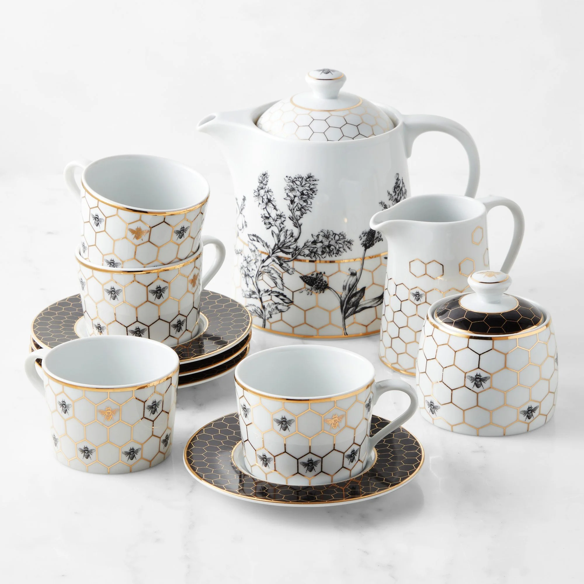 Honeycomb Tea Set