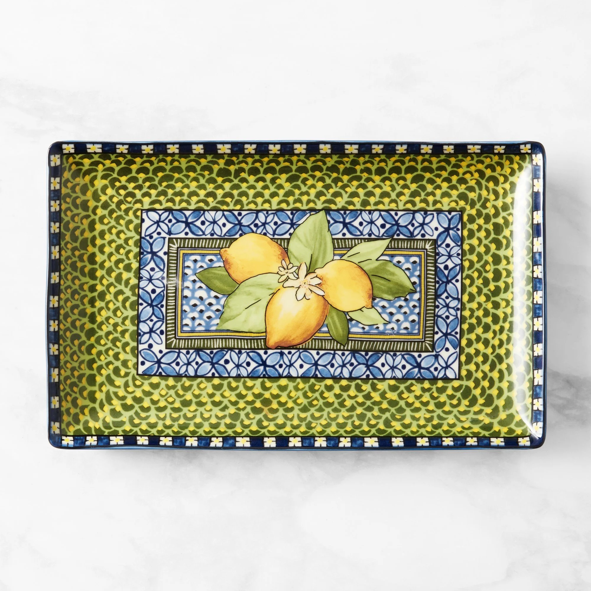 Sicily Ceramic Rectangular Medium Platter