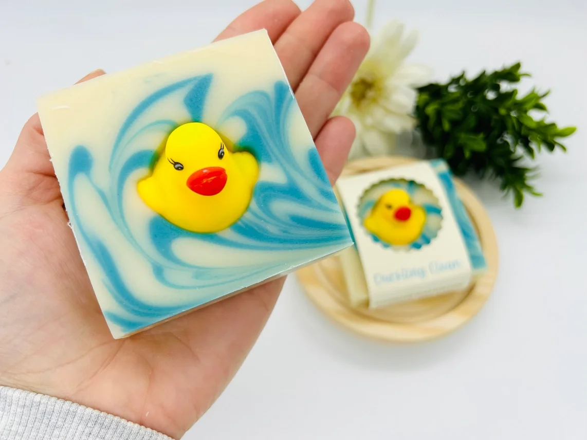 Duckling Clean Handmade Soap Bar for Kids – Vegan Cold Process Soap