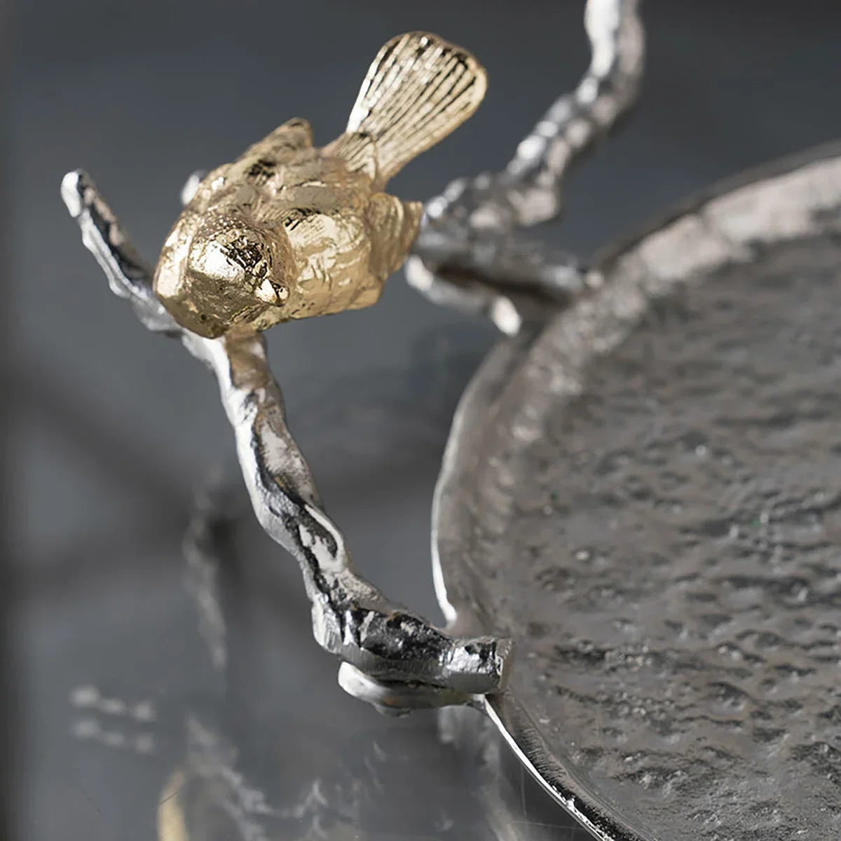 14”+Decorative+Silver+Aluminum+Tray+with+Gold+Bird+Handles,+Nature-Inspired+Accent+Tray+for+Serving,+Organization,+or+Centerpiece+-918944460 (4).webp