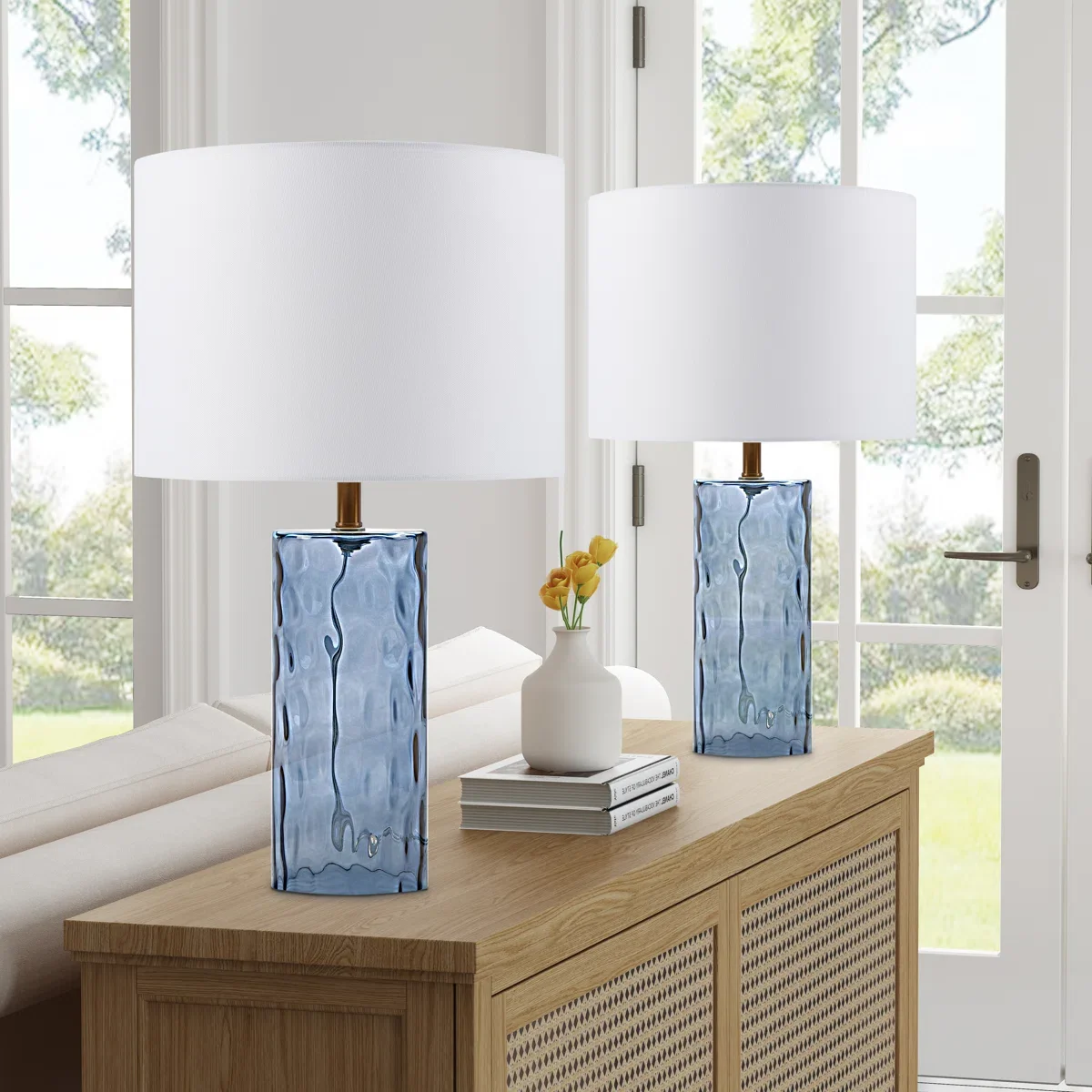 Positano Coast Table Lamp Set – 21.5" (Set of 2)