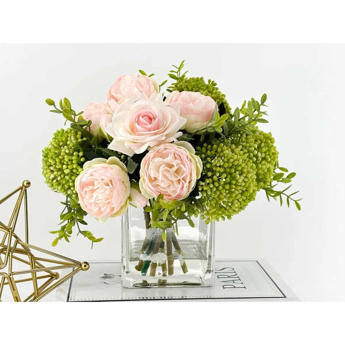 Peonies+And+Real+Touch+Rose,+Berries,+Arrangement+Artificial+Faux+Centerpiece,+French+Floral-558271025 (2).webp